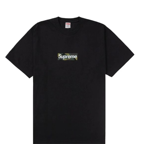 Supreme 23AW Box Logo Camo Tee XL ブラック Supreme | Shirts | Supreme Tee Men Xl Cotton Black 23aw Box Logo